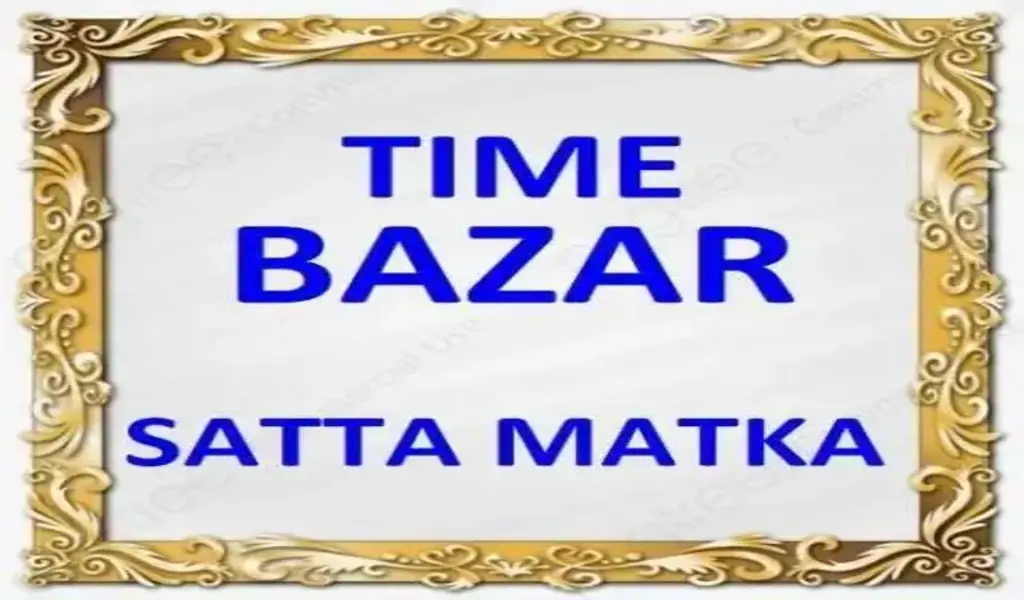 Tata Time Bazar Satta Matka Results and All About Jodi Chart