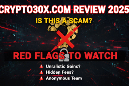 Crypto30x.com Review 2025: Is This a Scam? Red Flags to Watch